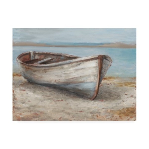 Trademark Fine Art Ethan Harper 'Whitewashed Boat I' Canvas Art, 18x24 WAG10368-C1824GG